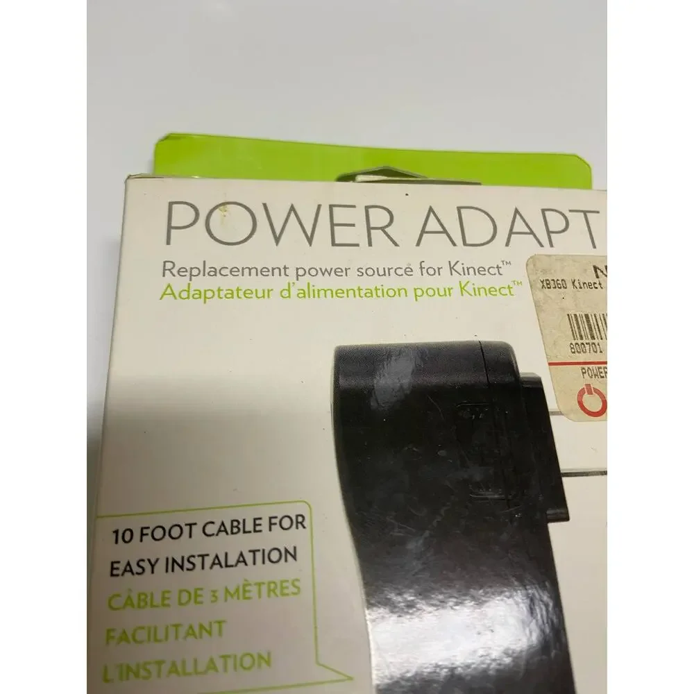 Nyko XBox‎ 360 Kinect AC Power Adapter Adaptor NEW NIB